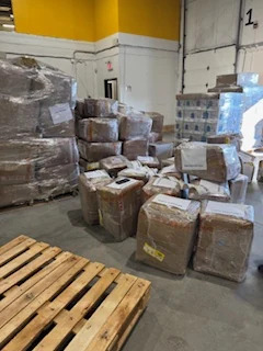 Wrapped cargo packages